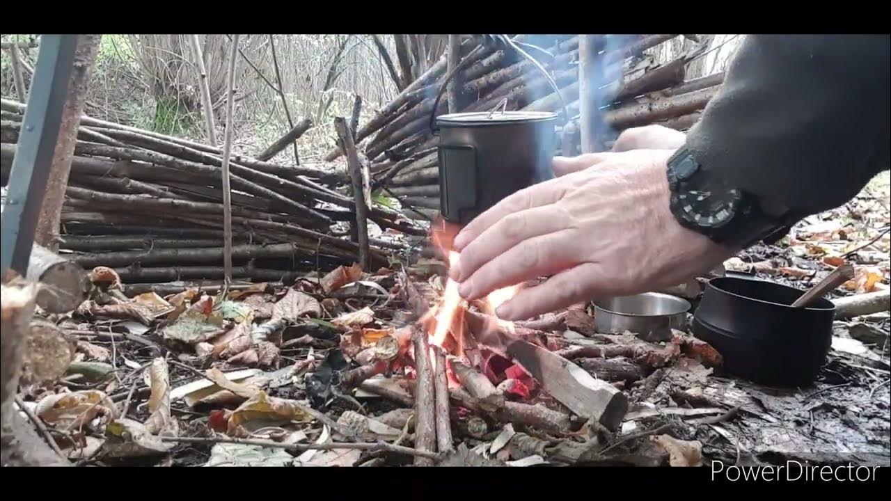 Bushcraft spot squirrel cooker. Squirrel cooker for cooking over the camp fire table morakniv