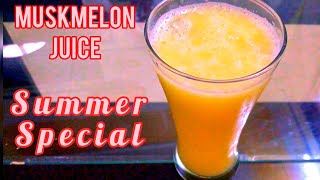 Muskmelon Juice l Quick Summer Drink l Hèalthy & refreshing juice