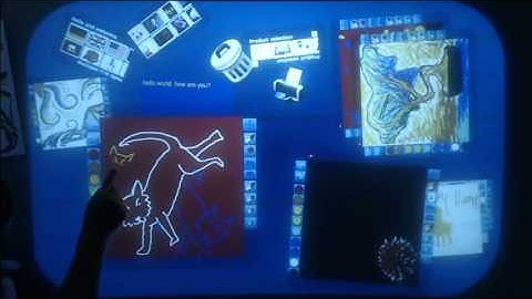 Collaborative multi touch table exp 5