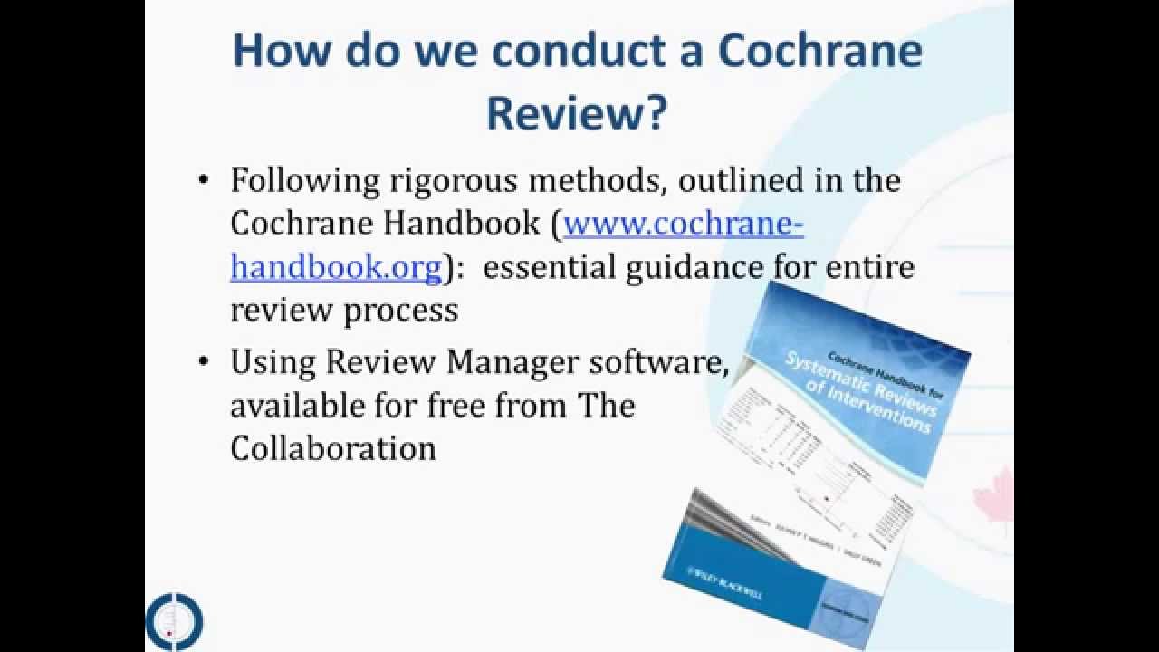 cochrane systematic review filter