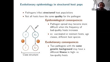 Eco-evolutionary dynamics of structured populations (Sébastien Lion, 210121)