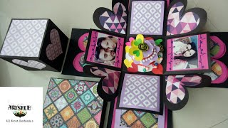 Explosion Box Double Layer... Cute Cake inside The explosion Box .. screenshot 4