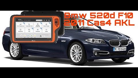 BMW 520d F10 2011 All Key Lost  Key Programming | With Xhorse VVDI Keytool Plus