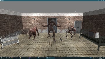 Falco Engine - FBX models test. Animation