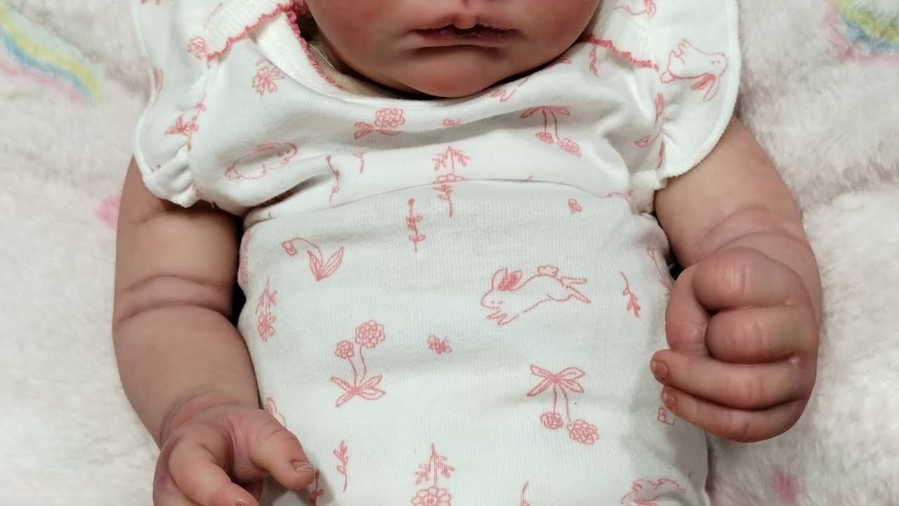 Box opening of newest reborn baby girl