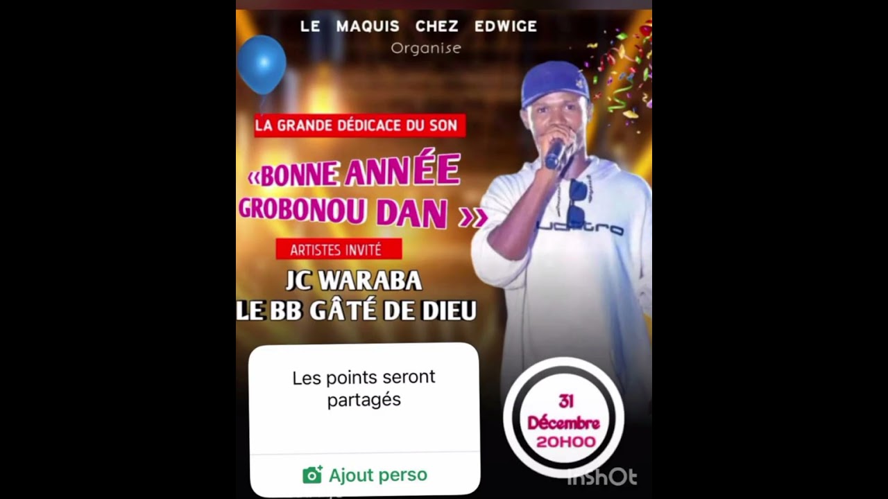 JC WARABA bonne année GROBONOU DAN 2026