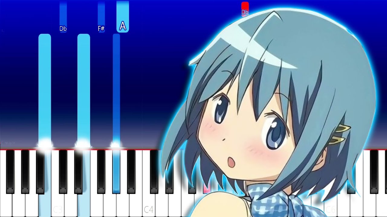 Blue Hair - Piano Tutorial - wide 1