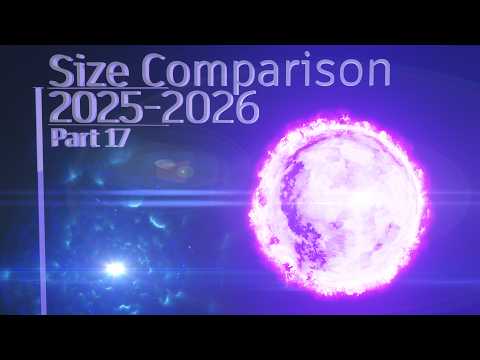 Size Comparison 2026 (Part 17) 4K 60FPS 3D