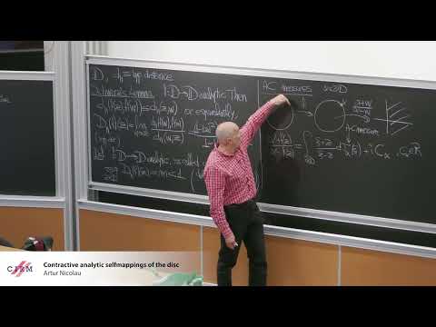Artur Nicolau: Contractive analytic selfmappings of the disc