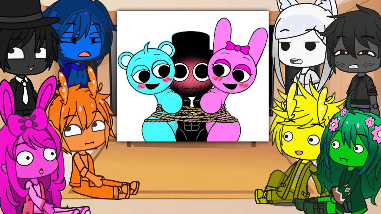 Incredibox Sprunki characters react to Memes/Tiktoks/Themselves #4