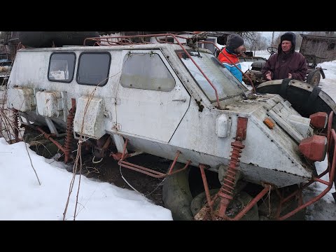 Видео: Нашли редчайший вездеход 6х6! Он был на южном полюсе!