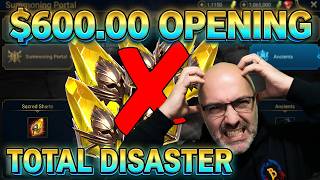 A $600 Shard Opening Goes Horribly WRONG !? 🚨 | RAID Shadow Legends