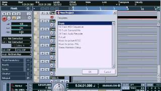 Cubase SX 2.2. Создание проекта
