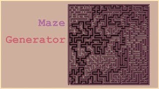 Minecraft Maze generator