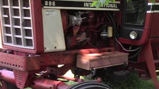 Baling Hay 2026 - International 886 & John Deere 348 Baler - 1st Cut Teff Grass Square Bales Part 2