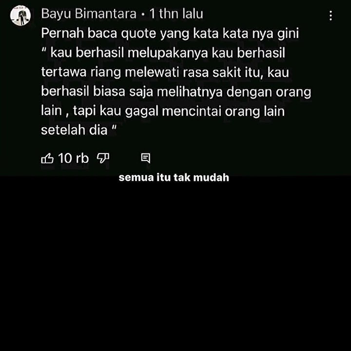 Tak segampang itu status/story wa