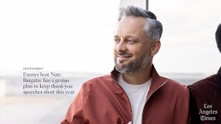 Emmys host Nate Bargatze has a genius plan to keep thank-you speeches short this year