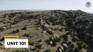 Hunt Unit 101 Wyoming Mule Deer, Whitetail