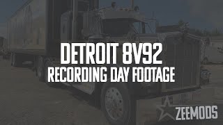 Ats Detroit 8V92 - Recording Day Footage