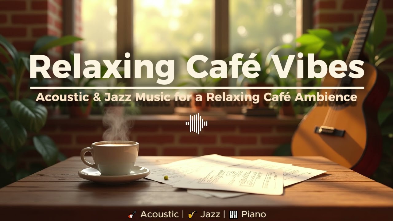 Timeless Coffee Vibes ☕ | Relaxing Acoustic & Jazz Café Ambience
