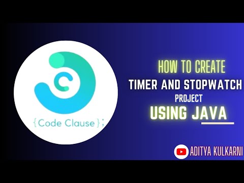 Timer and Stopwatch