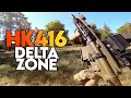 Airsoft france   hk416 polarstar sur delta zone eclatax