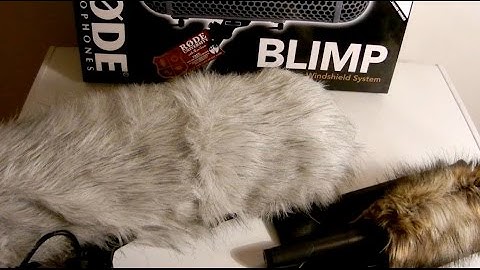 $300 RODE BLIMP w/ DEADCAT vs. $1 DIY DEADCAT. BOTH USING NTG-2.  $1 DIY WINS!