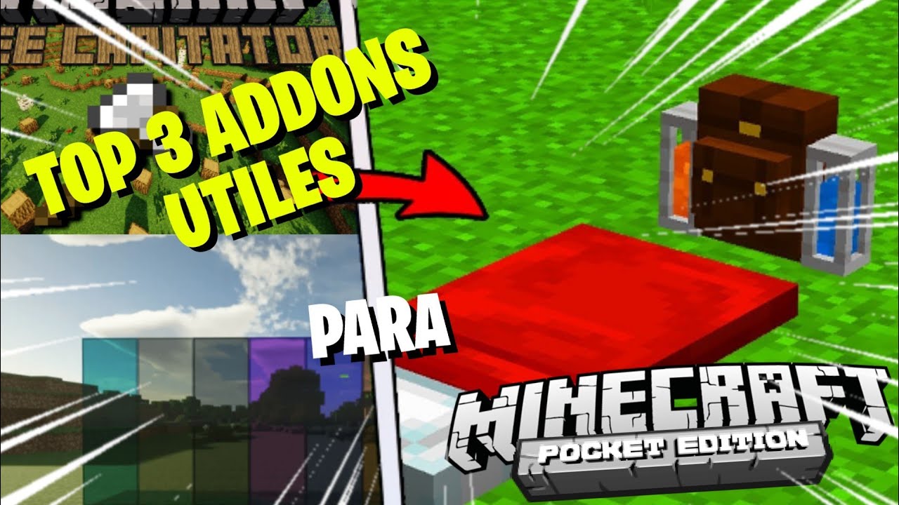 👉TOP 3 DE ADDONS ÚTILES PARÁ TU MINECRAFT PE 1 19😱 - YouTube