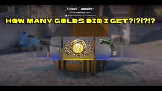 ULTIMATE CASE OPENING IN COUNTER-STRIKE 2 // GOLDS FOR DAYS