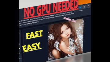(Archive) EASY Stable Diffusion FREE | NO GPU NEEDED - NO PAYMENT NEEDED