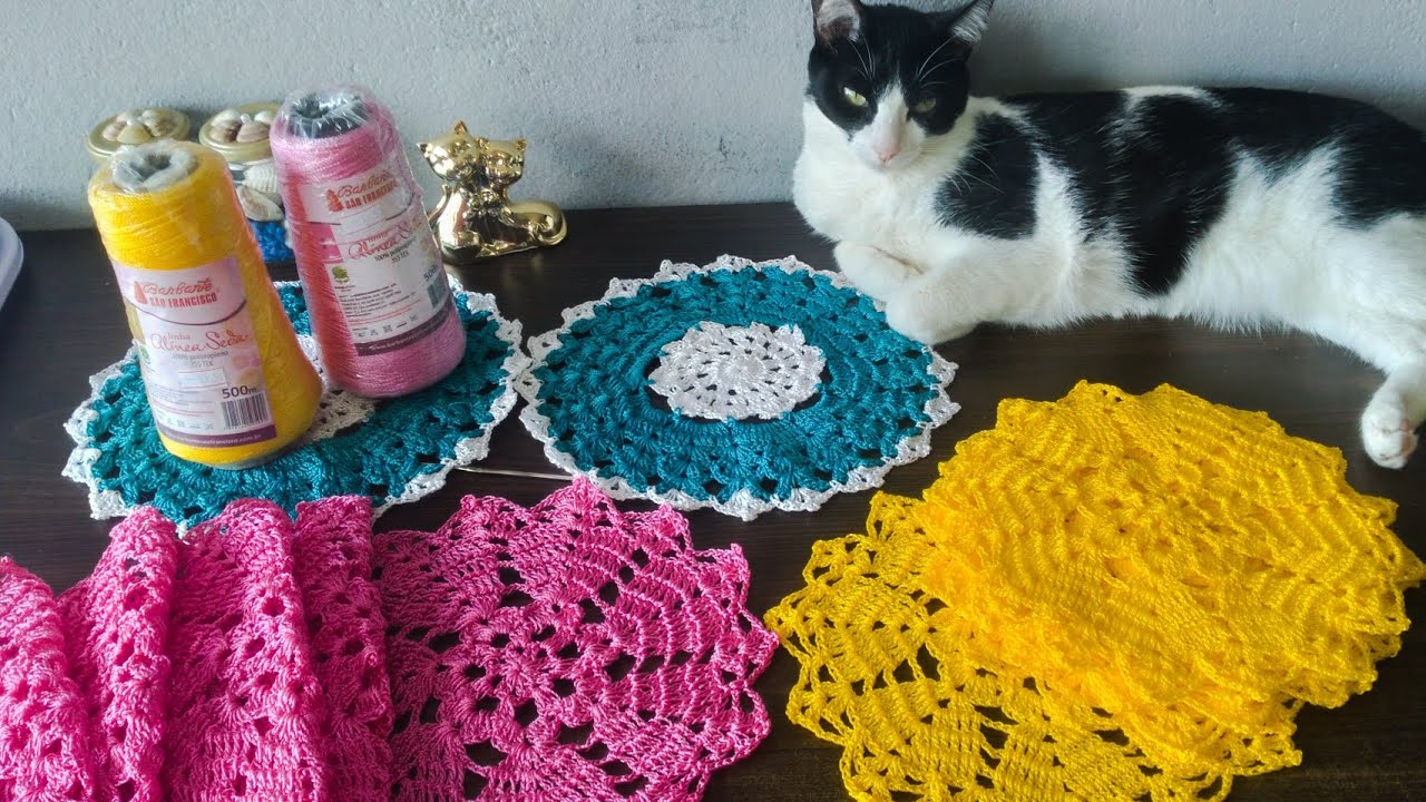 Por Quanto Vendo Minhas Toalhinhas de Crochê? O que gasto de linha? | Dicas