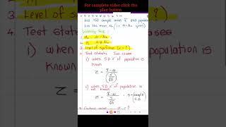 Large Sample Ztest for Single mean