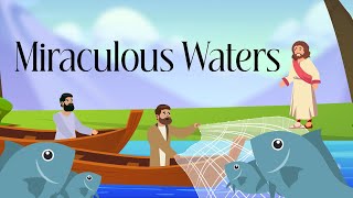 Miraculous catch of fish | Christian Animation | Cartoon Animation | Bible Story