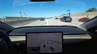 Tesla FSD 12.3.6 still needs intervention to change lanes in/out of HOV