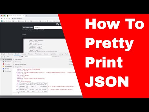 Video: Hoe gebruik ik JSON-formatter in Chrome?