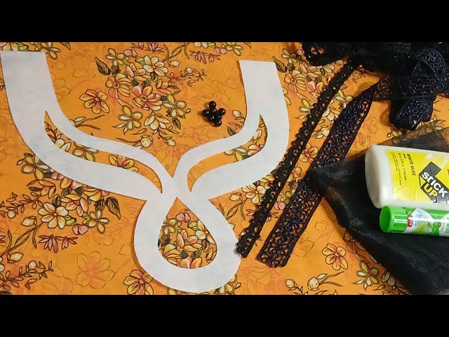 new latest neck designs for kurti&kameez/ladies neck design cutting&stitching/pakistani neck design