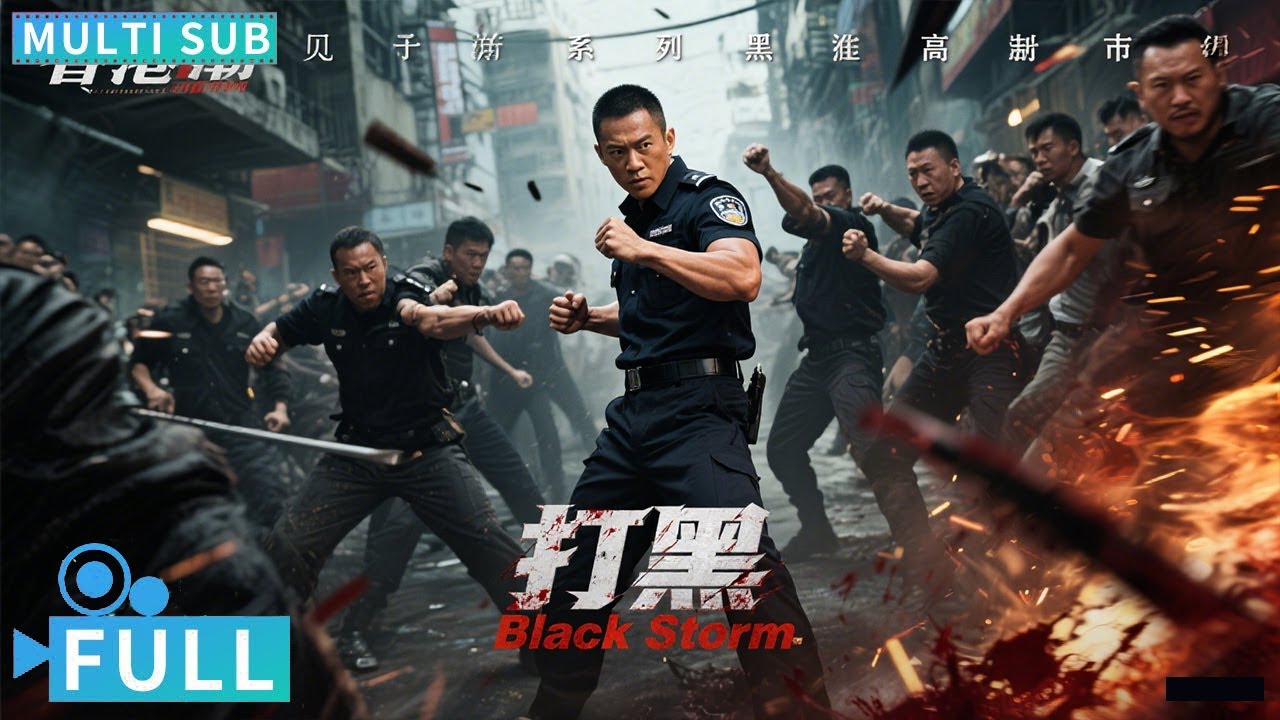【Multi Sub】《打黑 / Black Storm》 硬汉刑警释小龙硬桥硬马擒拿黑恶团伙 正邪极限拉扯拳拳带血恶战一触即发丨#电影 #腾讯视频 #动作电影