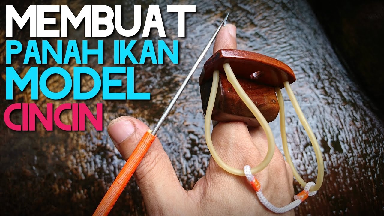Membuat Panah Ikan Model Cincin (Making Fish Arrow Rings)