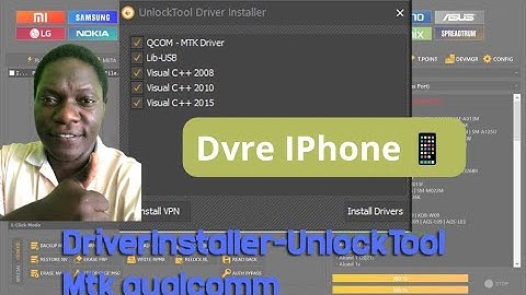 Unlocktool et les Drivers - Comment installer tout les pilotes unlocktool facillement