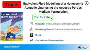 Equivalent Fluid Modelling of a Honeycomb Acoustic Liner || Episode-3