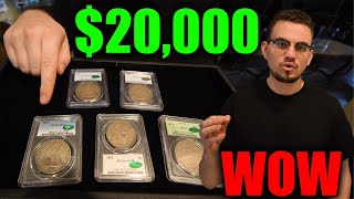 Coin Dealer REVEALS $20,000+ Coin Collection! (What Do Coin Dealers COLLECT?)