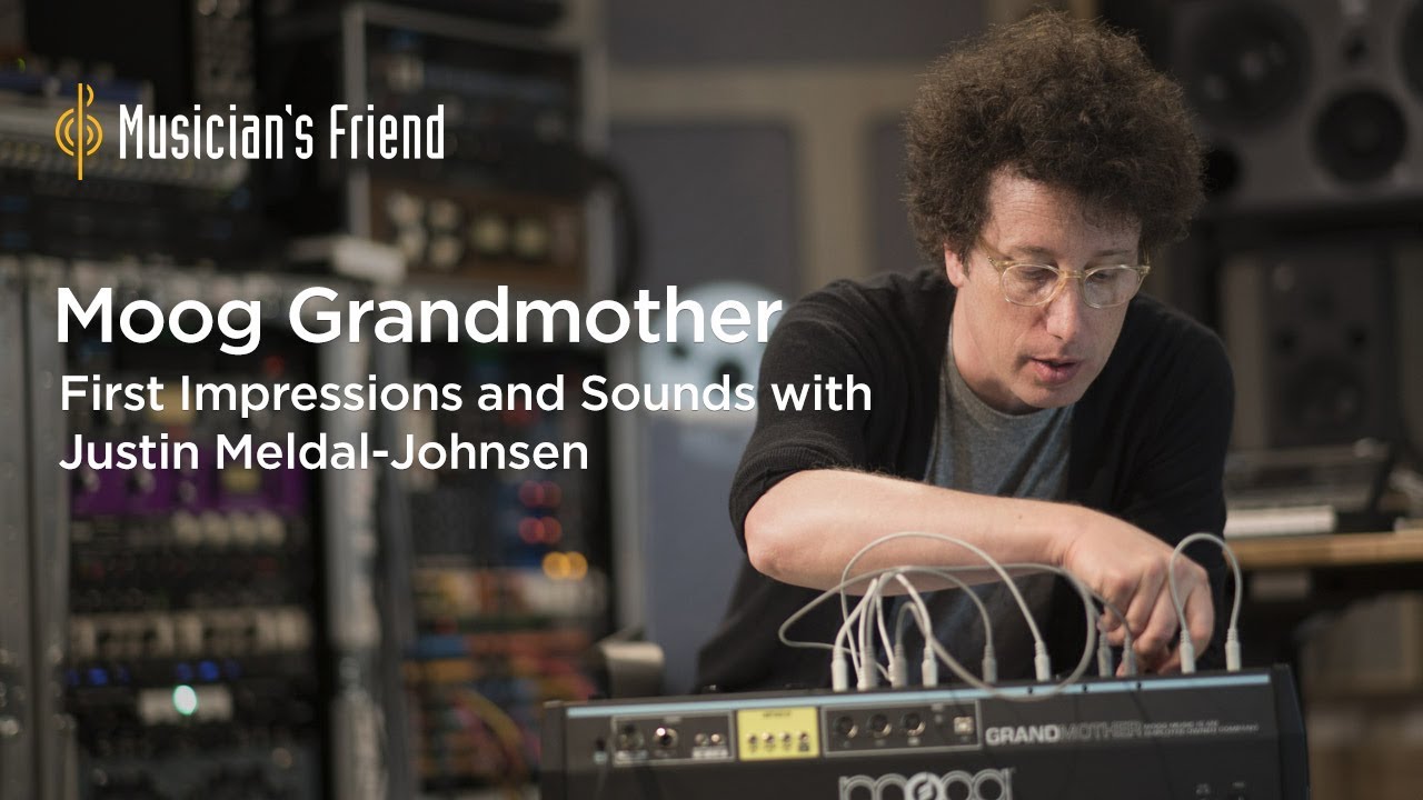 Moog Grandmother Synthesizer - First Impressions and Sounds with Justin Meldal-Johnsen
