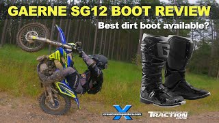 Gaerne SG12 boot review: best dirt boot available? Cross Training Enduro