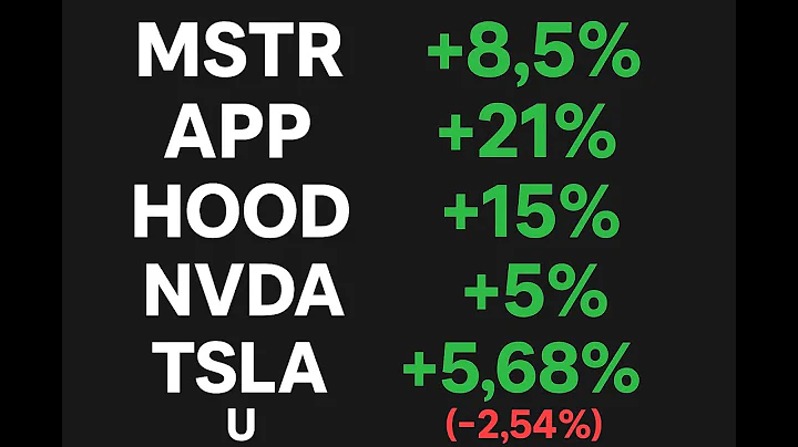 🔥 Stock Portfolio Update: Big Moves in APP, HOOD, MSTR! How NVDA, TSLA, & U Performed