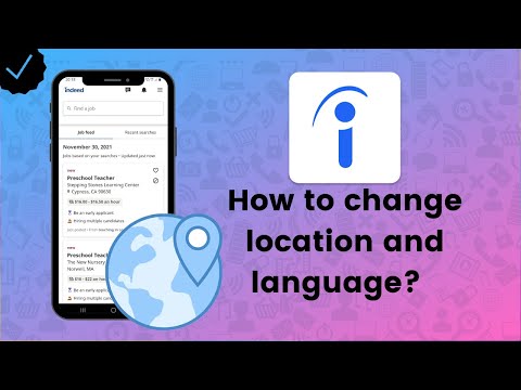 How to change location and language on Indeed? - Indeed Tips