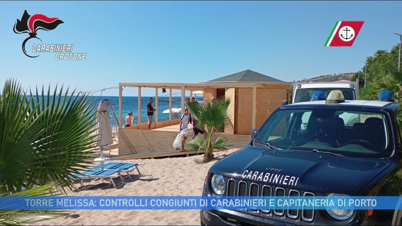 TORRE MELISSA: CONTROLLI CONGIUNTI DI CARABINIERI E CAPITANERIA DI PORTO