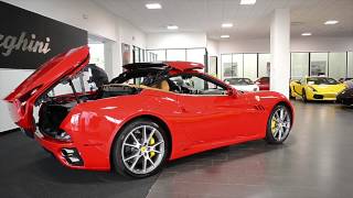 This is a smoke free carfax certified 2012 ferrari california hard top
convertible equipped with 4.3l 453hp v8 engine and 7-speed f1
automatic transmissi...