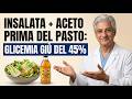 Un cucchiaio di aceto di mele PRIMA del pasto: ecco cosa succede alla glicemia