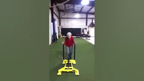 Janice Munson, 88 years old, "Pushing Iron"!