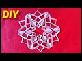 Snowflake Paper Craft || How to make Snowflake out of paper | Easy Paper Snowflake